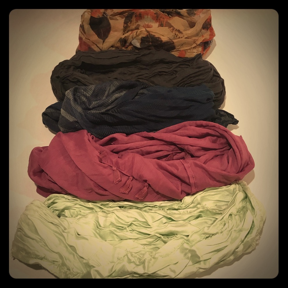 5 Infinity Scarf Bundle